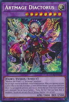 Artmage Diactorus (V.1 - Secret Rare)⁣ - Duelist’s Advance⁣ (Secret Rare)⁣ [032]