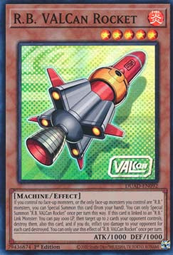 R.B. VALCan Rocket - Duelist’s Advance (Super Rare) [DUAD-092]