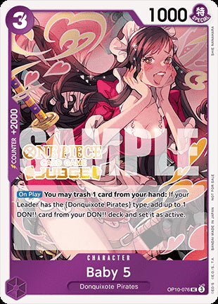 Baby 5 (OP10-076) - Judge Promos (Uncommon) [JDG-OP10-076]