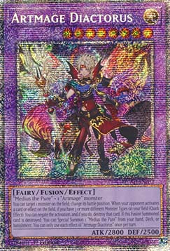 Artmage Diactorus (V.2 - Starlight Rare)⁣ - Duelist’s Advance⁣ (Starlight Rare)⁣ [032]