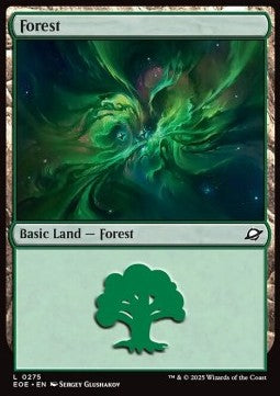 Forest (V.2)⁣ - Edge of Eternities⁣ (Land)⁣ [275]
