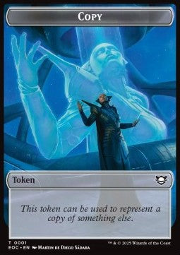 Copy Token // Clue Token⁣ - Edge of Eternities: Tokens⁣ (Token)⁣ [CT 1/10]