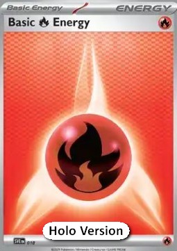 Basic Fire Energy - Scarlet & Violet Energies (Common) [SVE-018]