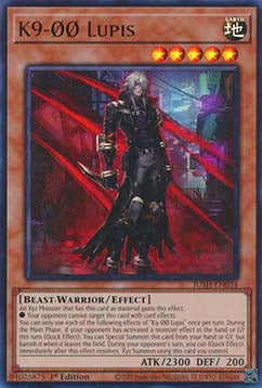 K9-ØØ Lupis (V.1 - Ultra Rare) - Justice Hunters (Ultra Rare) [JUSH-034]