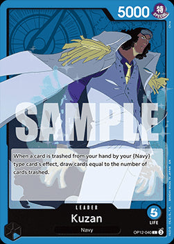 Kuzan (OP12-040) (V.1) - Legacy of the Master (Leader) [OP12-040]