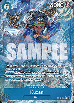 Kuzan (OP12-043) (V.2)⁣ - Legacy of the Master⁣ (Alternate Art)⁣ [043]