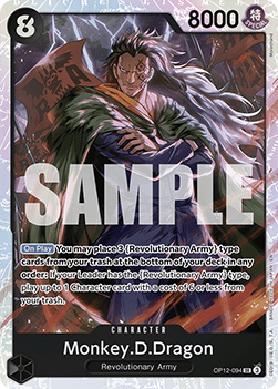 Monkey.D.Dragon (OP12-094) (V.1)⁣ - Legacy of the Master⁣ (Super Rare)⁣ [094]