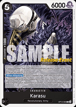 Karasu (OP12-085) - Promos: Legacy of the Master (Common) [OP12P-085]