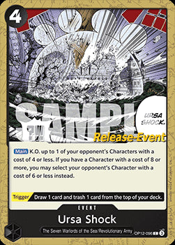 Ursa Shock (OP12-096) - Promos: Legacy of the Master (Common) [OP12P-096]