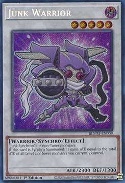 Junk Warrior (V.1 - Secret Rare)⁣ - Battles of Legend: Monster Mayhem⁣ (Secret Rare)⁣ [009]