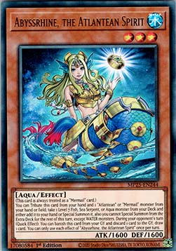 Abyssrhine, the Atlantean Spirit⁣ - 2025 Mega-Pack Tin⁣ (Ultra Rare)⁣ [244]