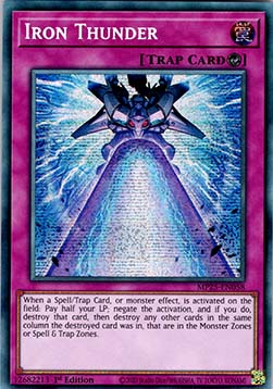 Iron Thunder⁣ - 2025 Mega-Pack Tin⁣ (Secret Rare)⁣ [058]