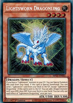 Lightsworn Dragonling⁣ - 2025 Mega-Pack Tin⁣ (Secret Rare)⁣ [066]