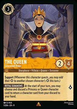 The Queen - Conceited Ruler (V.1) - Fabled (Rare) [9FAB-1]