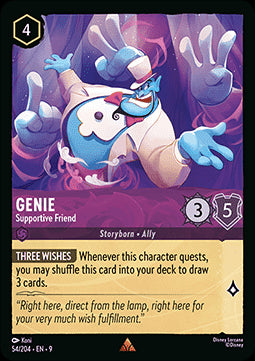 Genie - Supportive Friend - Fabled (Rare) [9FAB-54]