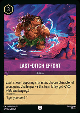 Last-Ditch Effort - Fabled (Uncommon) [9FAB-62]
