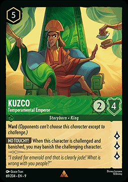 Kuzco - Temperamental Emperor - Fabled (Rare) [9FAB-69]