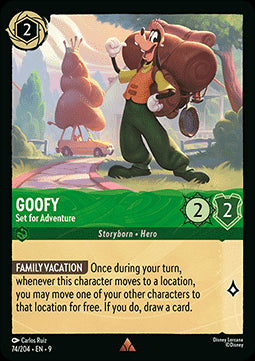 Goofy - Set for Adventure (V.1) - Fabled (Rare) [9FAB-74]