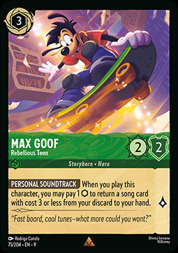 Max Goof - Rebellious Teen - Fabled (Rare) [9FAB-75]
