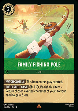 Family Fishing Pole - Fabled (Rare) [9FAB-100]