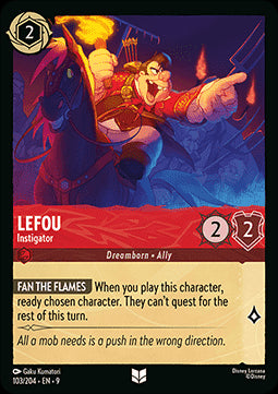 Lefou - Instigator - Fabled (Uncommon) [9FAB-103]