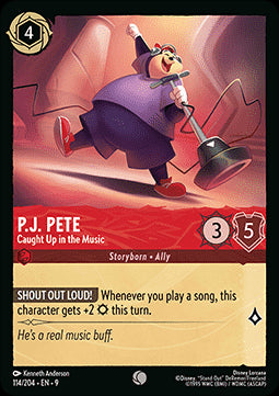 P.J. Pete - Caught Up in the Music - Fabled (Common) [9FAB-114]