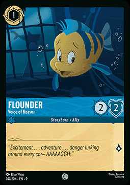Flounder - Voice of Reason - Fabled (Common) [9FAB-147]