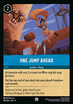 One Jump Ahead - Fabled (Common) [9FAB-165]