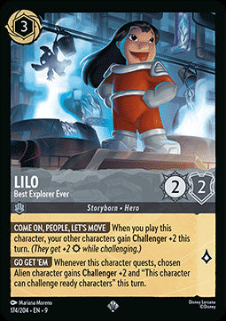 Lilo - Best Explorer Ever (V.1) - Fabled (Super Rare) [9FAB-174]
