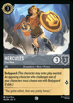 Hercules - True Hero - Fabled (Common) [9FAB-191]