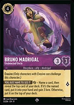 Bruno Madrigal - Undetected Uncle - Fabled (Super Rare) [9FAB-0]