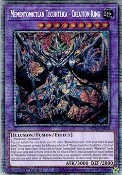 Mementomictlan Tecuhtlica - Creation King⁣ - 2025 Mega-Pack Tin⁣ (Starlight Rare)⁣ [010]