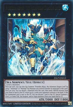 Poseidra Abyss, the Atlantean Dragon Lord (V.1 - Ultra Rare)