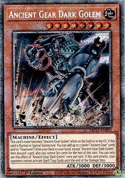 Ancient Gear Dark Golem⁣ - 2025 Mega-Pack Tin⁣ (Starlight Rare)⁣ [003]