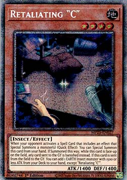 Retaliating "C"⁣ - 2025 Mega-Pack Tin⁣ (Starlight Rare)⁣ [027]