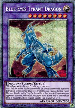 Blue-Eyes Tyrant Dragon⁣ - 2025 Mega-Pack Tin⁣ (Starlight Rare)⁣ [042]