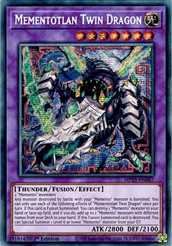 Mementotlan Twin Dragon⁣ - 2025 Mega-Pack Tin⁣ (Secret Rare)⁣ [067]