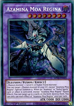 Azamina Moa Regina⁣ - 2025 Mega-Pack Tin⁣ (Secret Rare)⁣ [105]