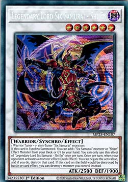 Legendary Lord Six Samurai - Shi En⁣ - 2025 Mega-Pack Tin⁣ (Secret Rare)⁣ [107]