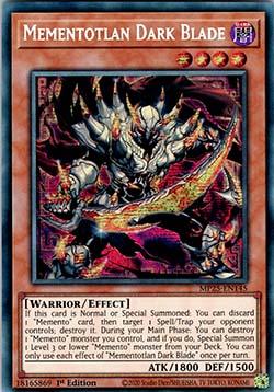 Mementotlan Dark Blade⁣ - 2025 Mega-Pack Tin⁣ (Secret Rare)⁣ [145]