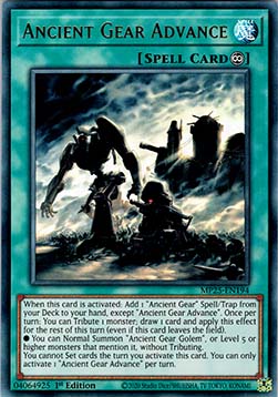 Ancient Gear Advance⁣ - 2025 Mega-Pack Tin⁣ (Ultra Rare)⁣ [194]