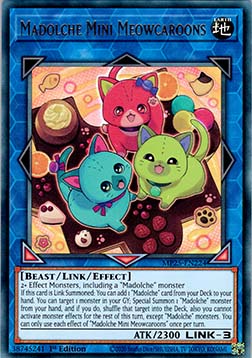 Madolche Mini Meowcaroons⁣ - 2025 Mega-Pack Tin⁣ (Ultra Rare)⁣ [224]