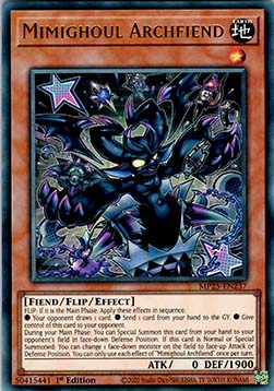Mimighoul Archfiend⁣ - 2025 Mega-Pack Tin⁣ (Ultra Rare)⁣ [237]