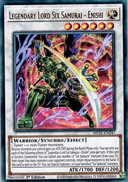 Legendary Lord Six Samurai - Enishi⁣ - 2025 Mega-Pack Tin⁣ (Ultra Rare)⁣ [247]