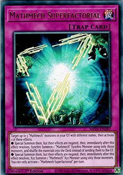 Mathmech Superfactorial⁣ - 2025 Mega-Pack Tin⁣ (Ultra Rare)⁣ [287]