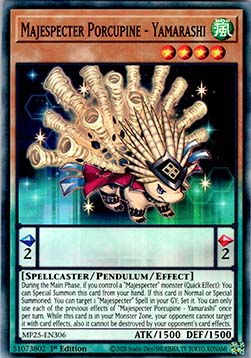 Majespecter Porcupine - Yamarashi⁣ - 2025 Mega-Pack Tin⁣ (Common)⁣ [306]