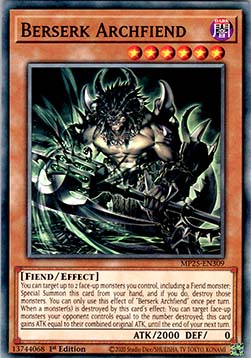 Berserk Archfiend⁣ - 2025 Mega-Pack Tin⁣ (Common)⁣ [309]
