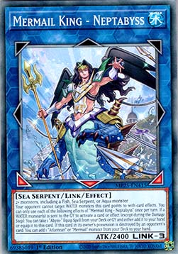 Mermail King - Neptabyss⁣ - 2025 Mega-Pack Tin⁣ (Common)⁣ [415]