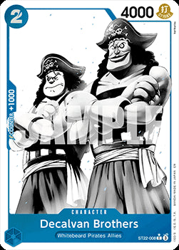 Decalvan Brothers (ST22-008) (V.2) - Starter Deck: EX Ace & Newgate (Alternate Art) [ST-22-008]