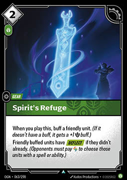 Spirit's Refuge - Origins (Uncommon) [OGN-063]